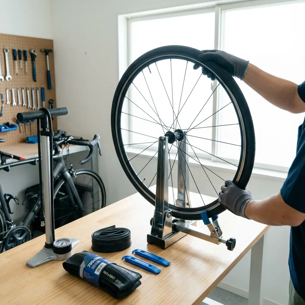 ロードバイクのタイヤ交換時期とサイズ選び｜25c・28c・32cの違い