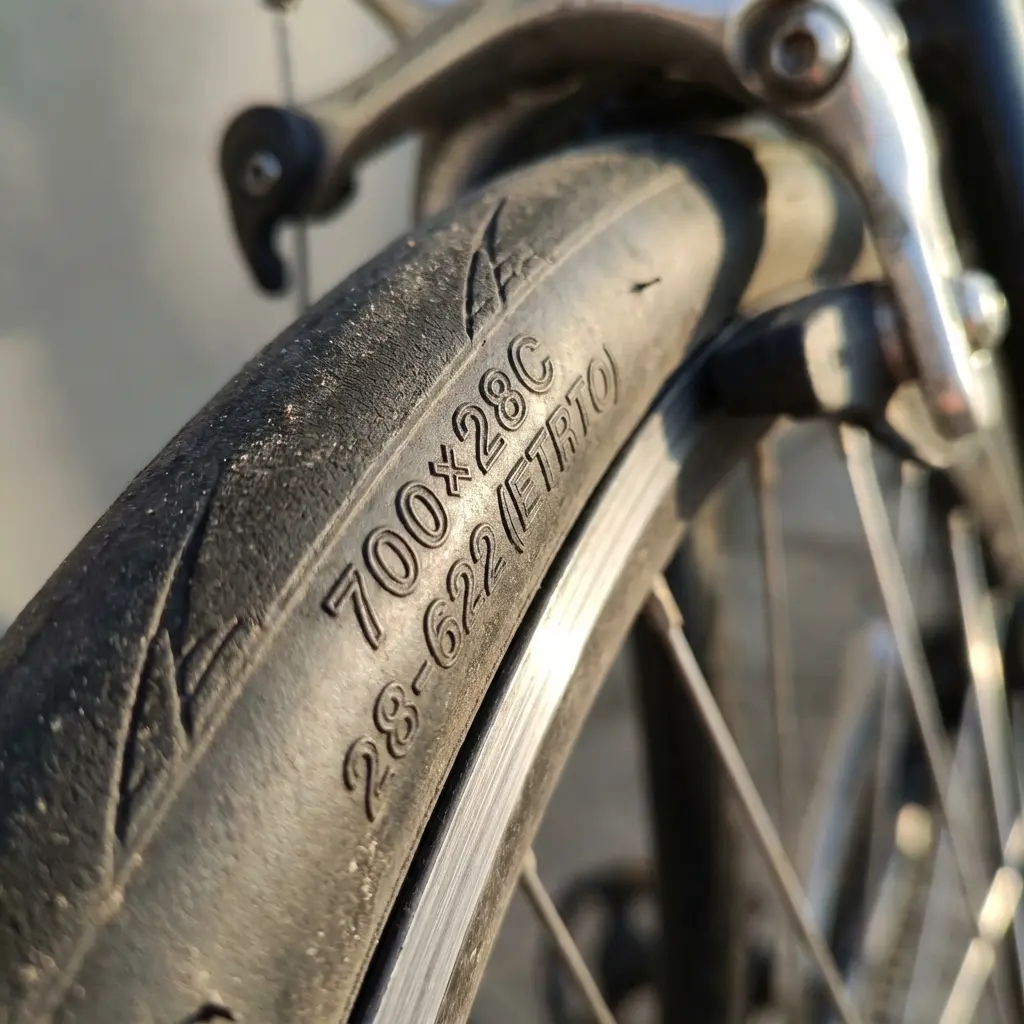 タイヤ側面のサイズ表記