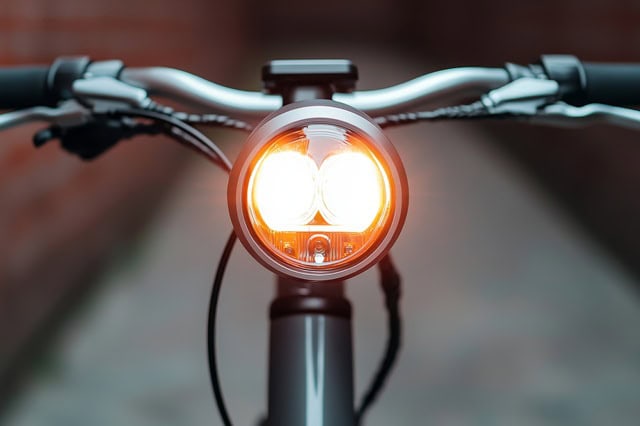 自転車ライトのイメージ