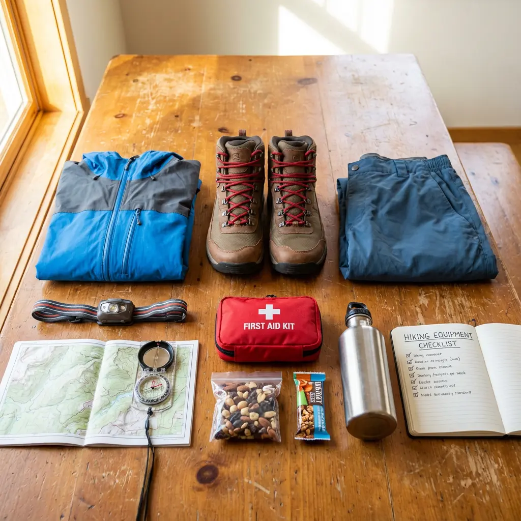 中級登山に必要な装備の準備