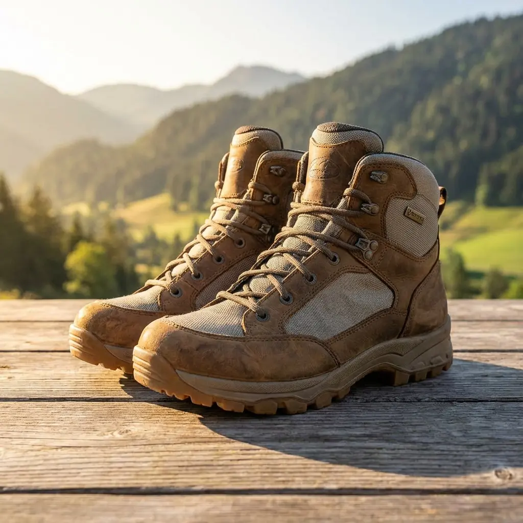 登山靴の選び方を説明する画像