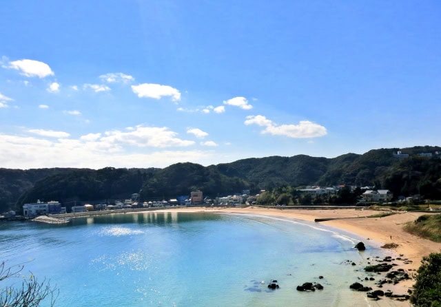 プライベートビーチのような外浦海岸