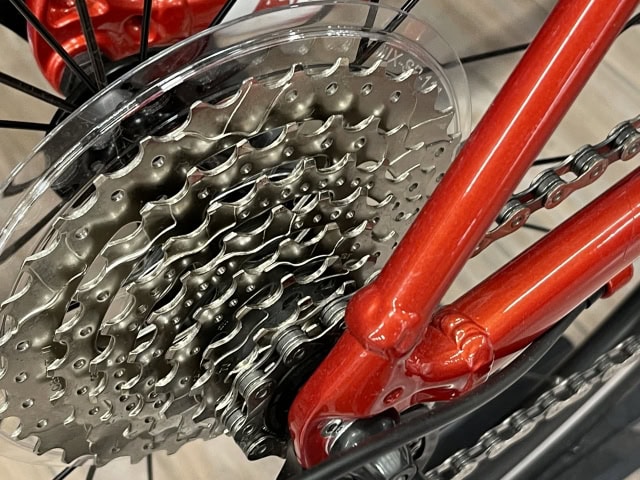 ロードバイクのギア