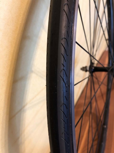 ロードバイクのタイヤ