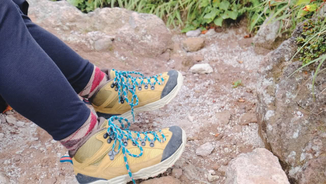 山登りで使った登山靴