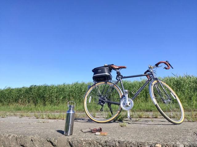 夏のサイクリング