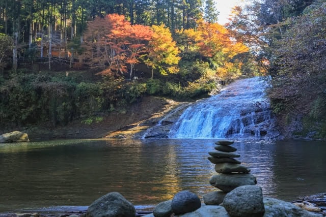 養老渓谷の粟又の滝（千葉県）