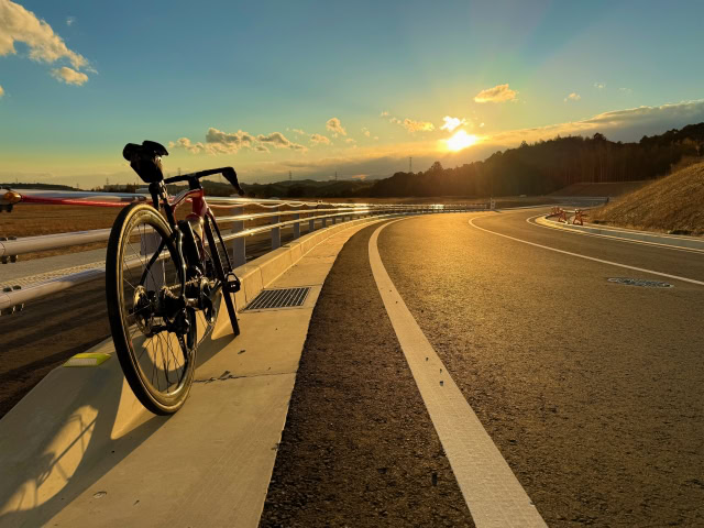 サイクリングの帰り道