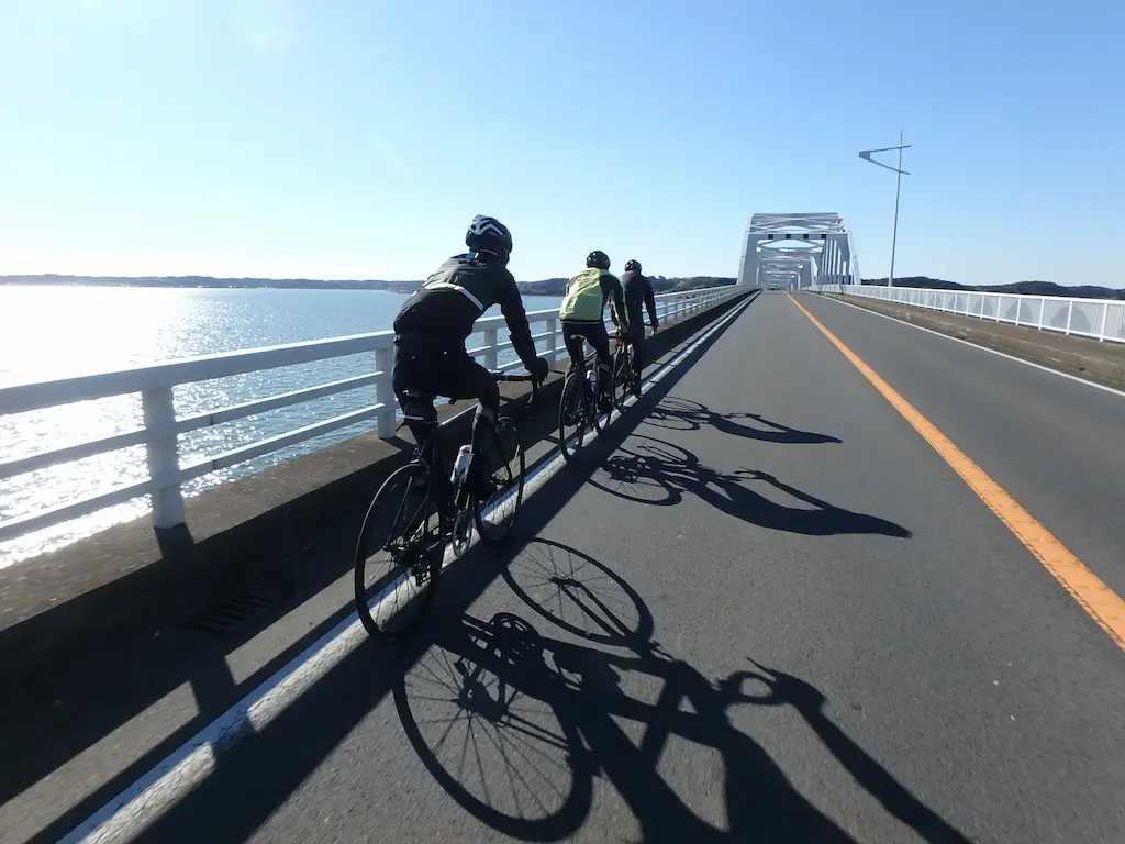 霞ヶ浦大橋から見る湖の絶景