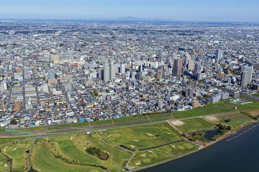 川口運動公園（J:COMスタジアム）外観