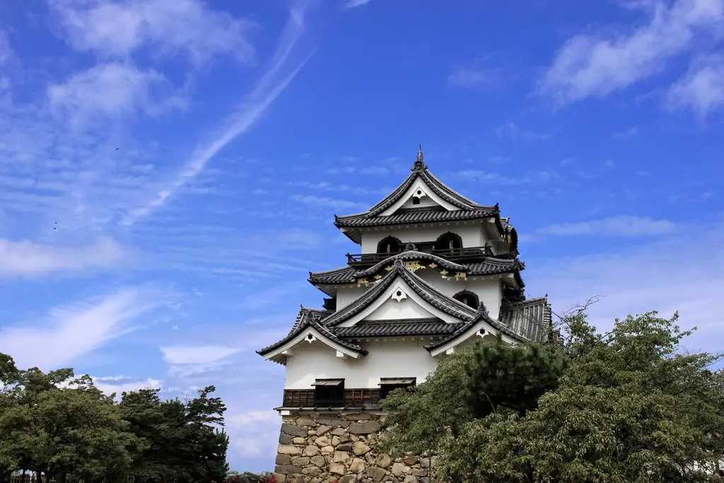 国宝彦根城の天守閣