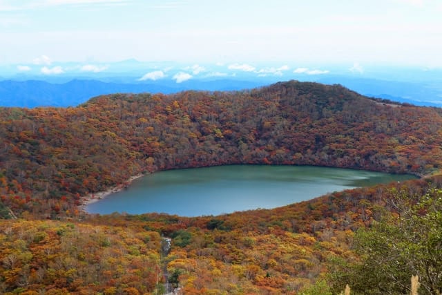 赤城山からの大沼