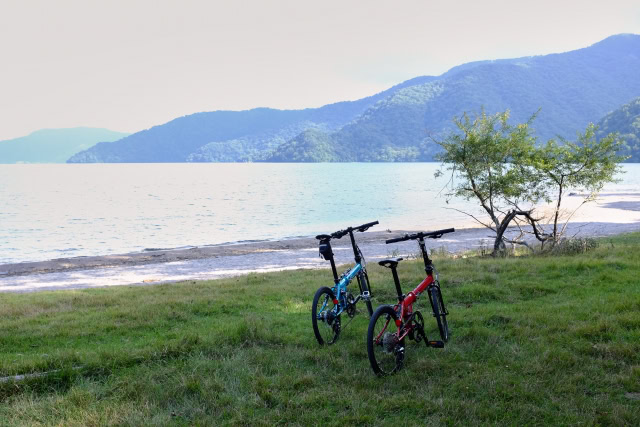 中禅寺湖サイクリング