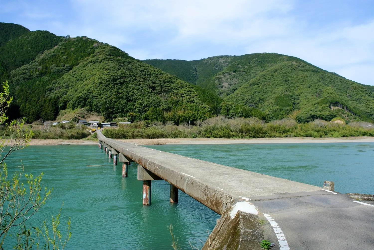 四万十川の沈下橋