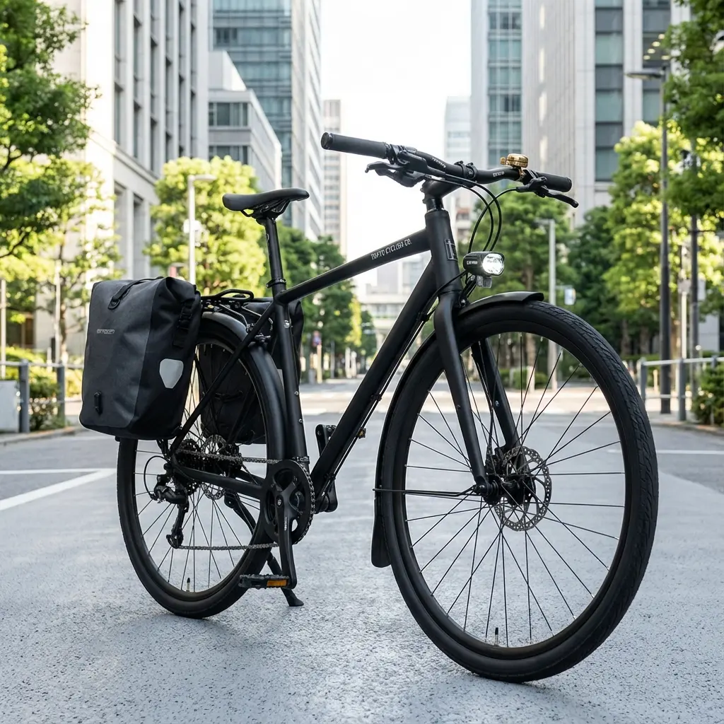 クロスバイク通勤を快適にする神カスタム！必須装備と雨・荷物対策ガイド