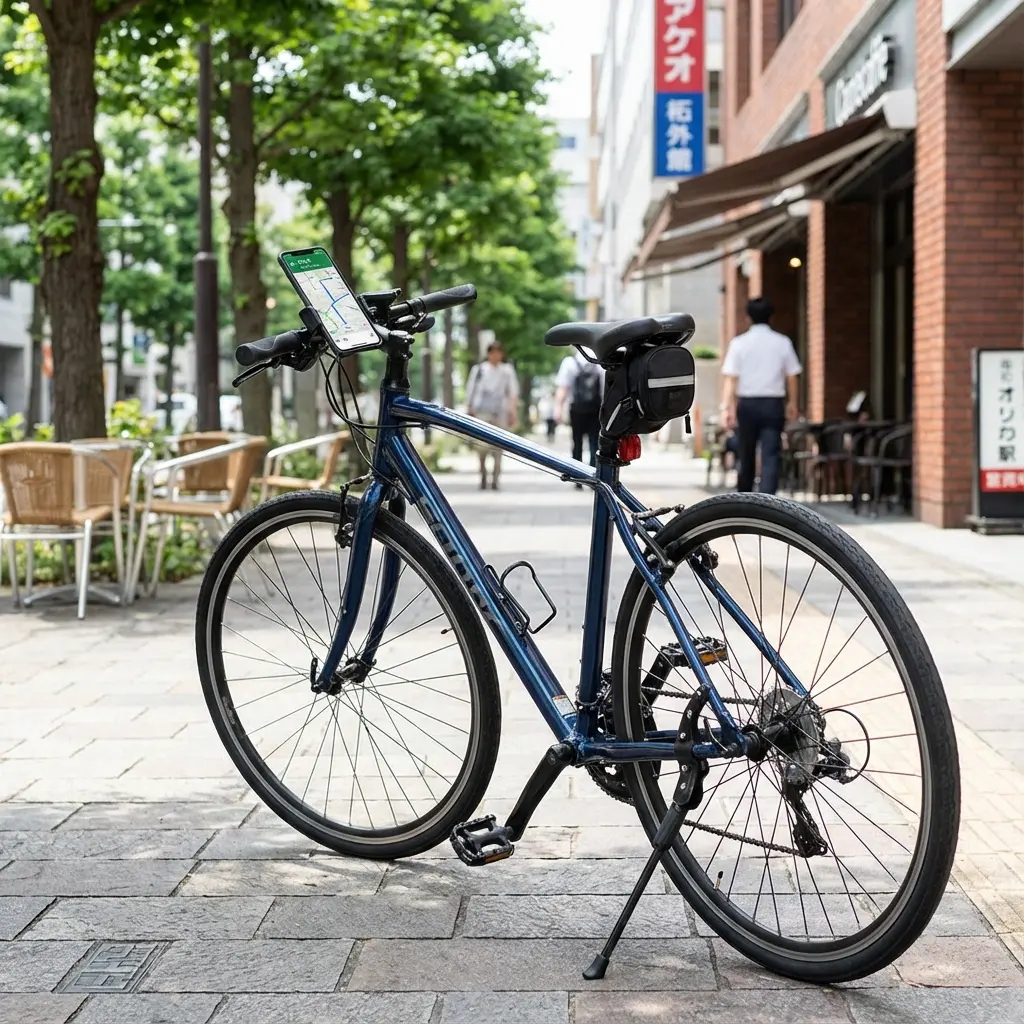 スマホホルダーとスタンドの使用例