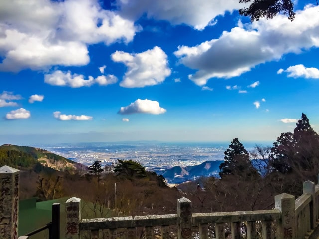 大山からの景色