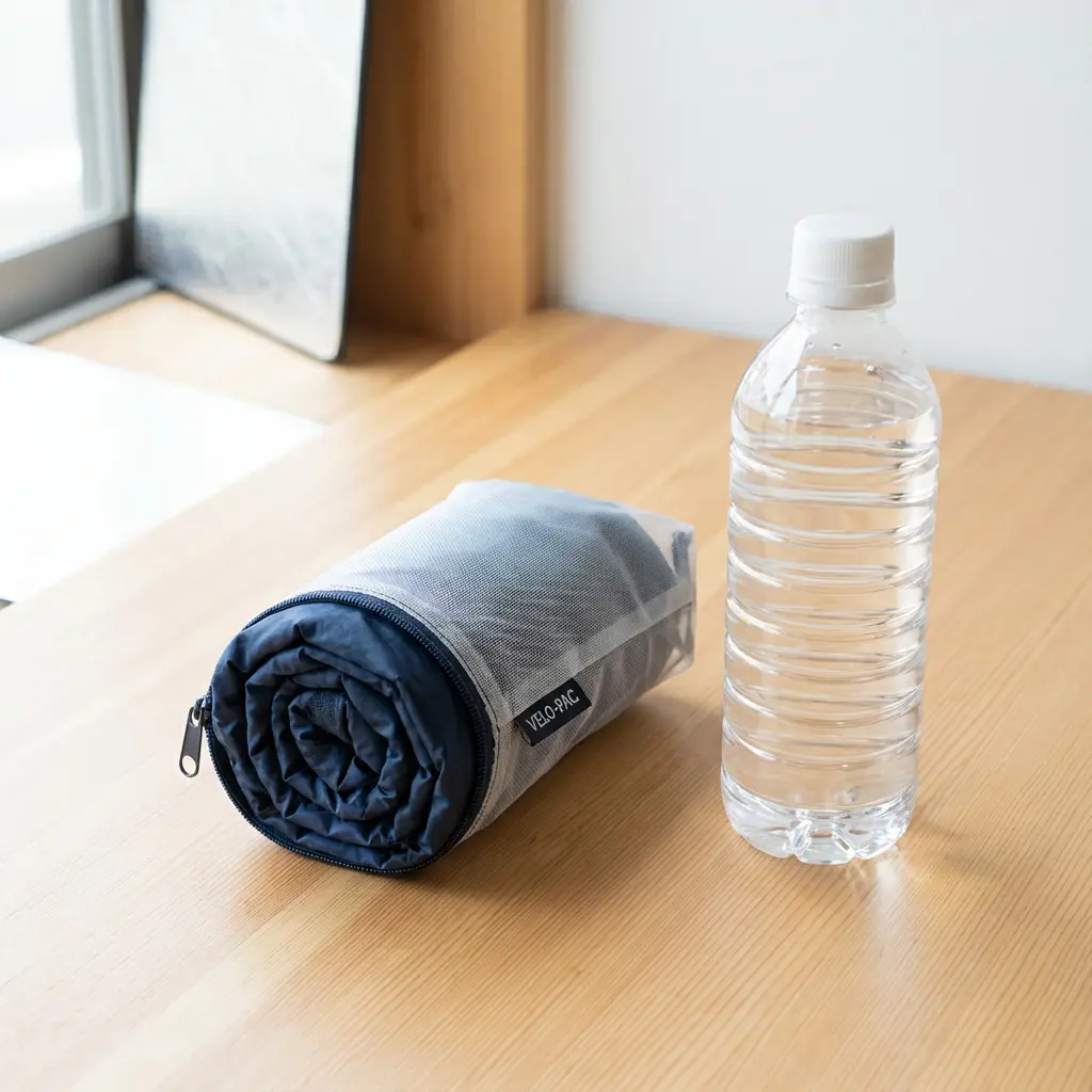 コンパクトなウィンドブレーカー