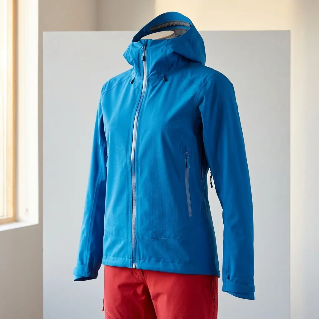 登山用レインウェアとハードシェル