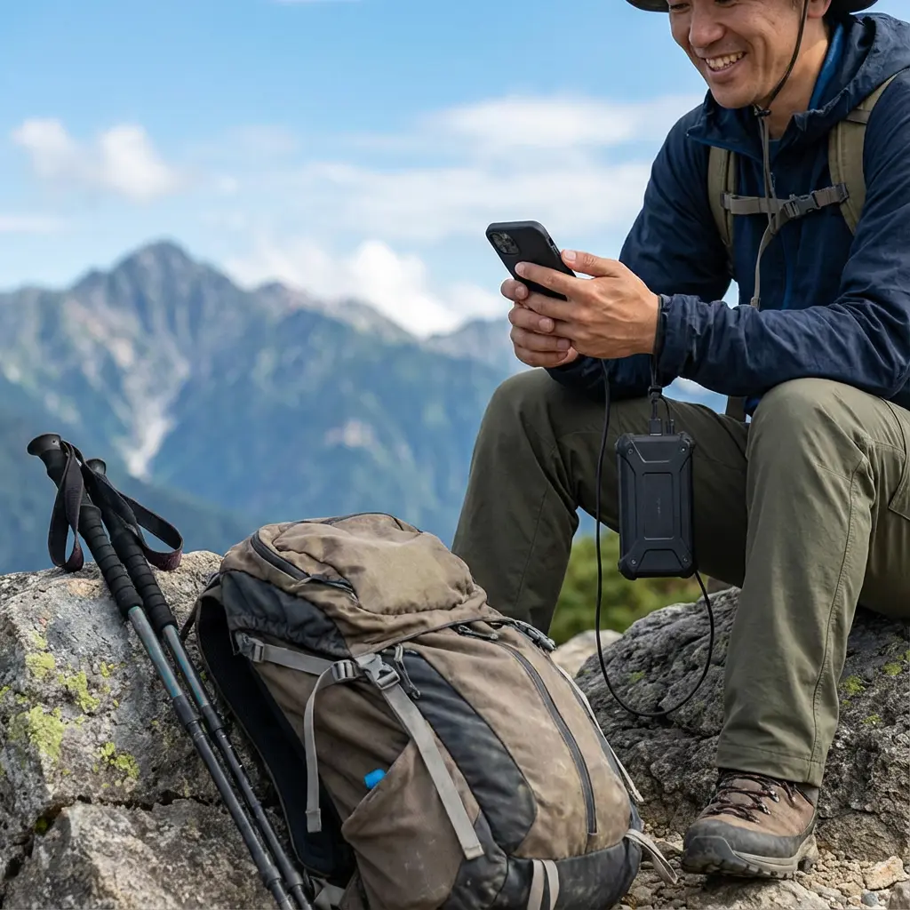 登山・アウトドア用モバイルバッテリーおすすめ最強決定戦！タフで軽量なモデルを厳選