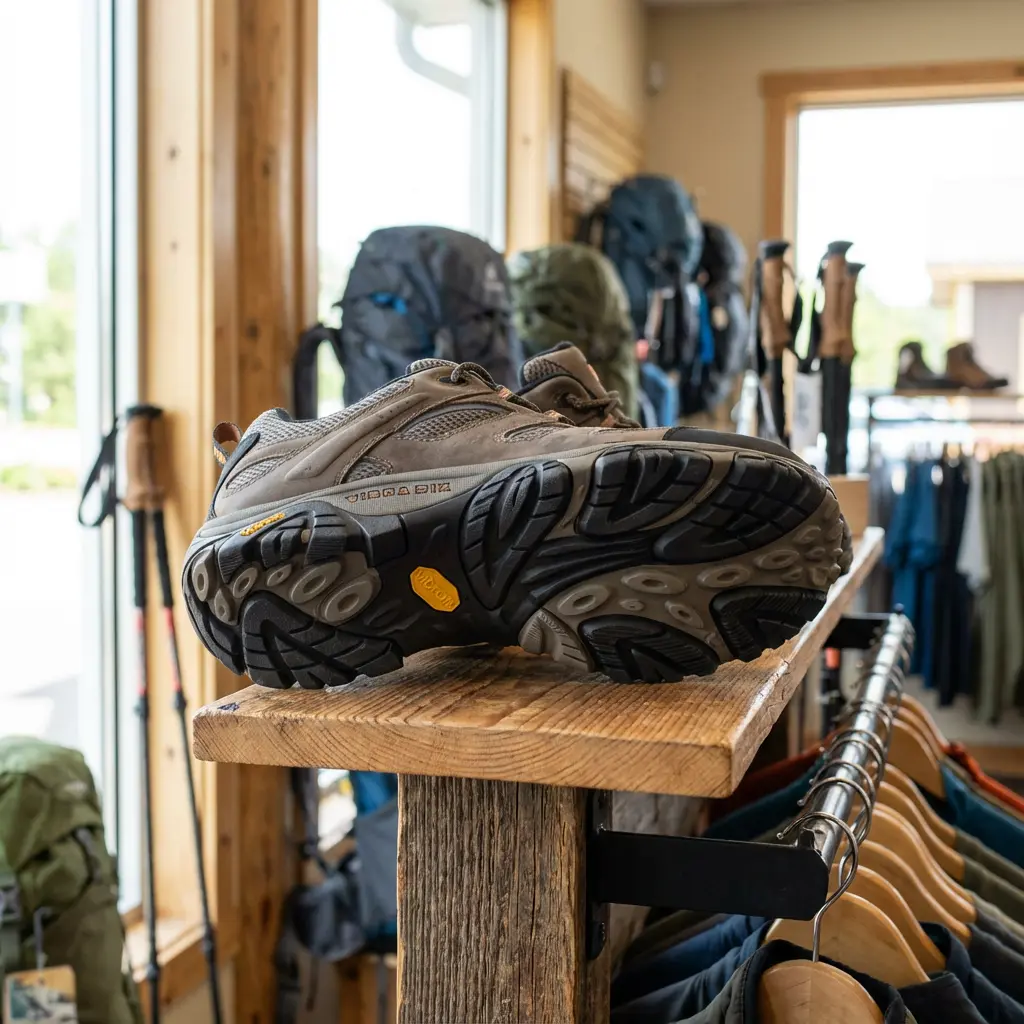 ローカット登山靴の構造