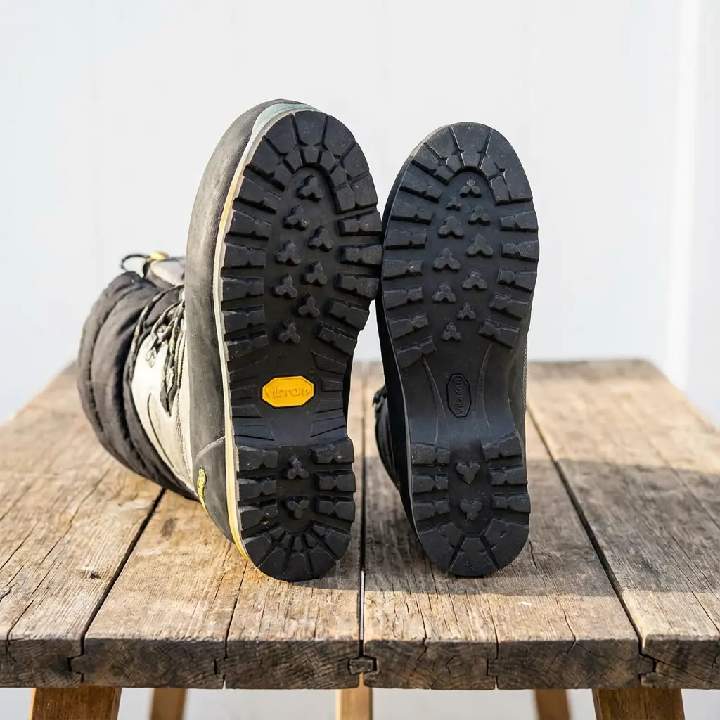 冬用登山靴と3シーズン用の比較