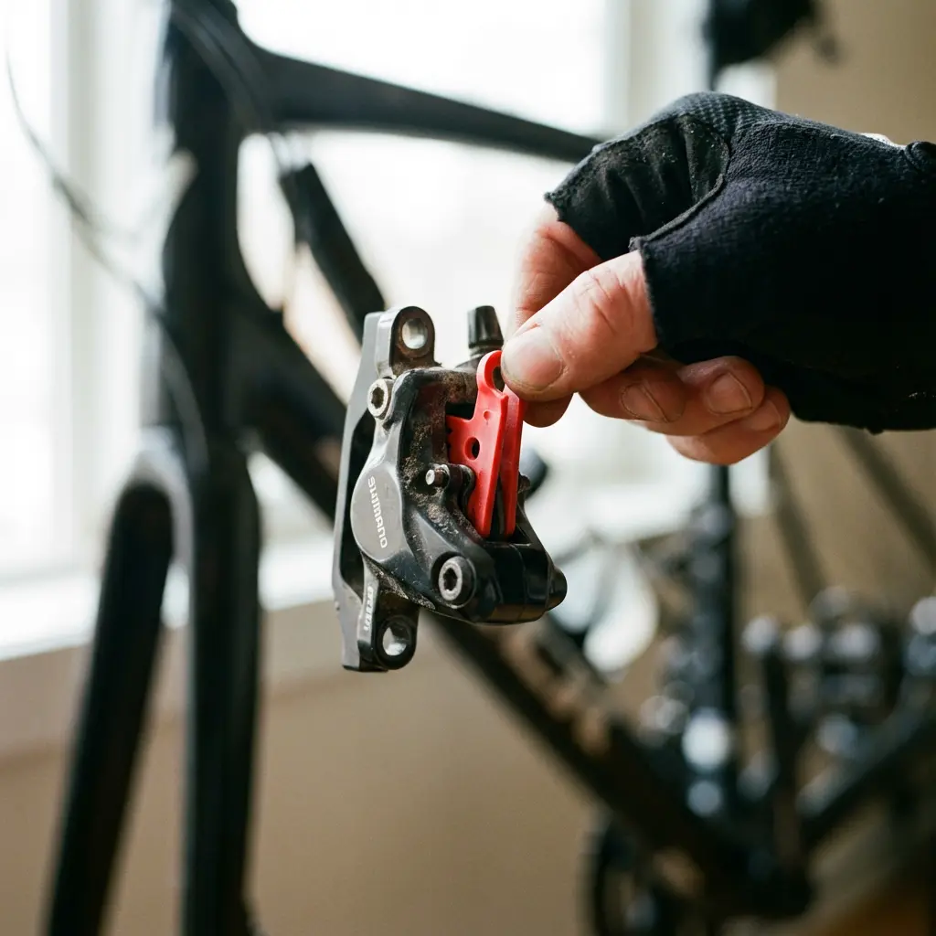 パッドスペーサーの挿入