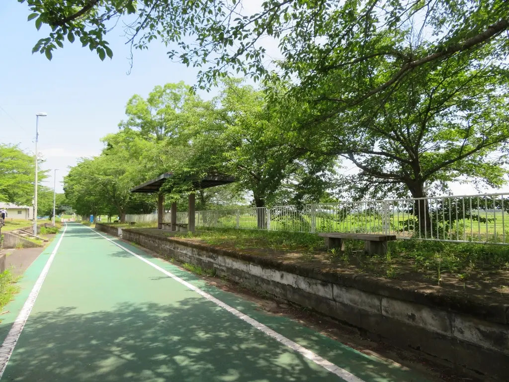 藤沢休憩所周辺の田園風景