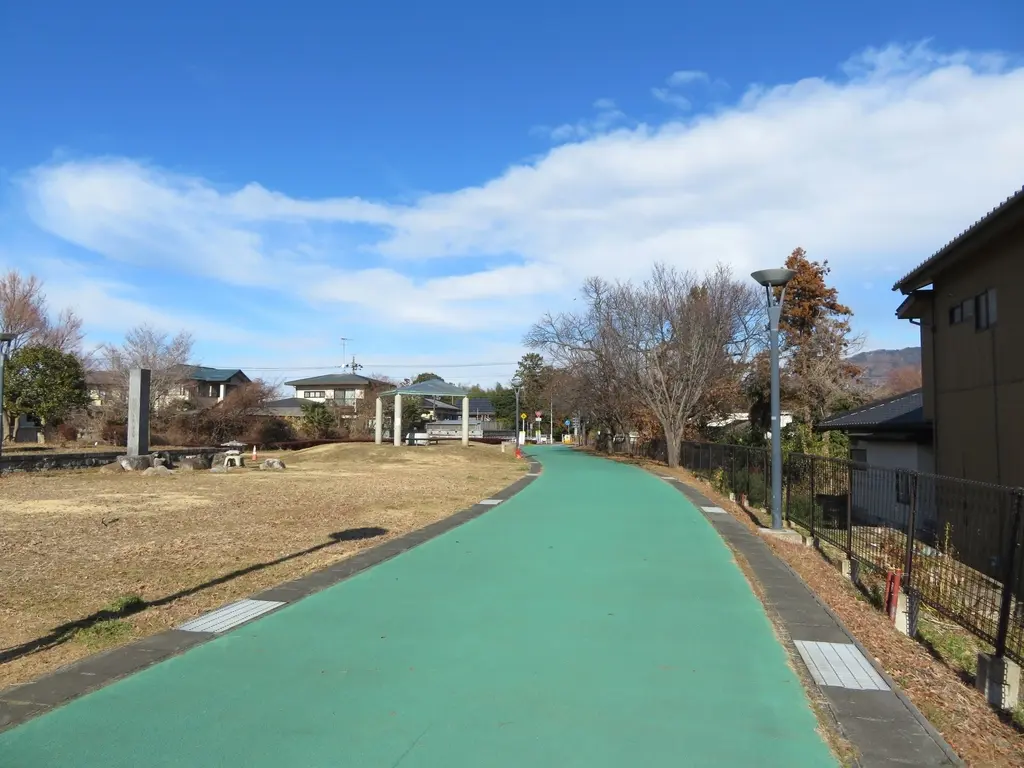 真壁の伝統的な町並みと休憩所