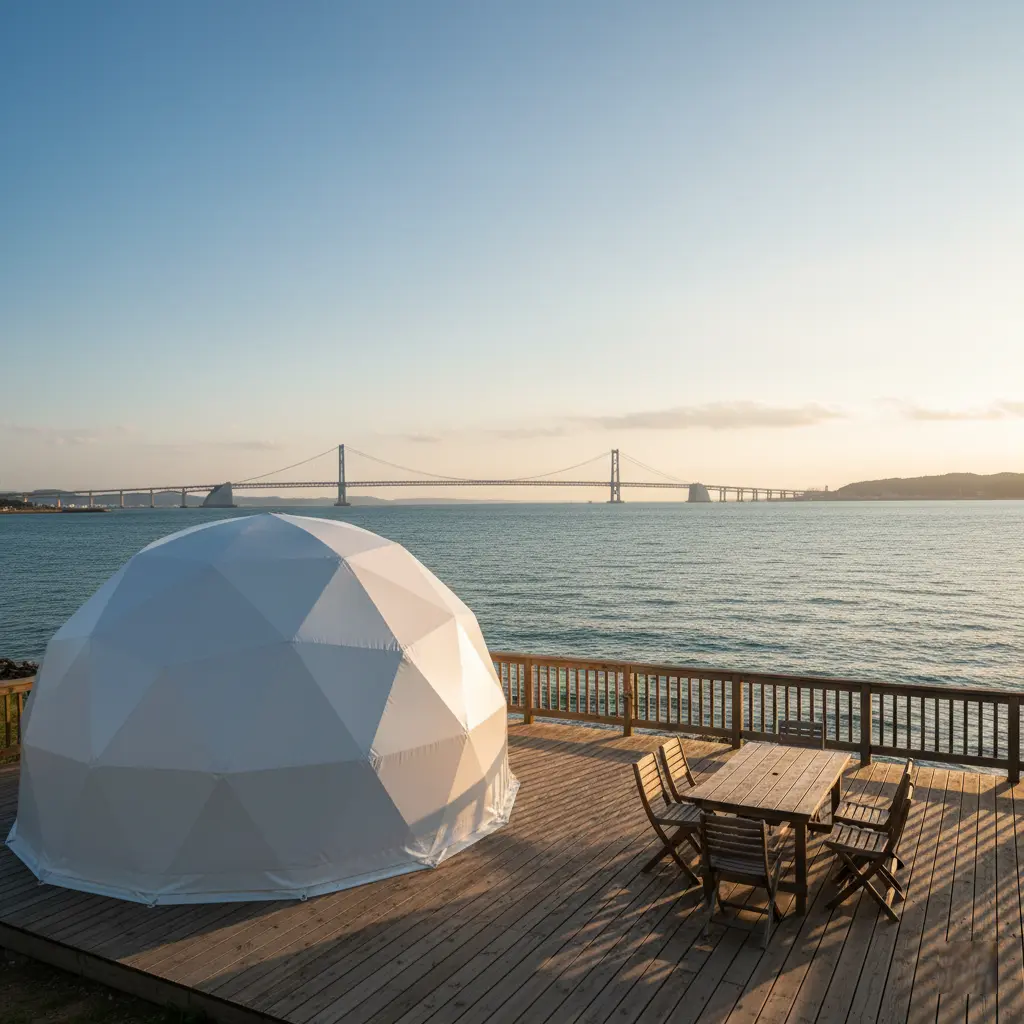 兵庫のおすすめグランピング施設5選！淡路島・神戸近郊で楽しむ手ぶら贅沢アウトドア