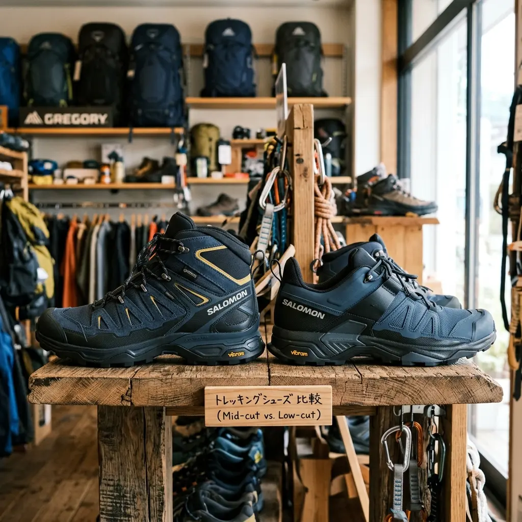 登山靴の種類比較