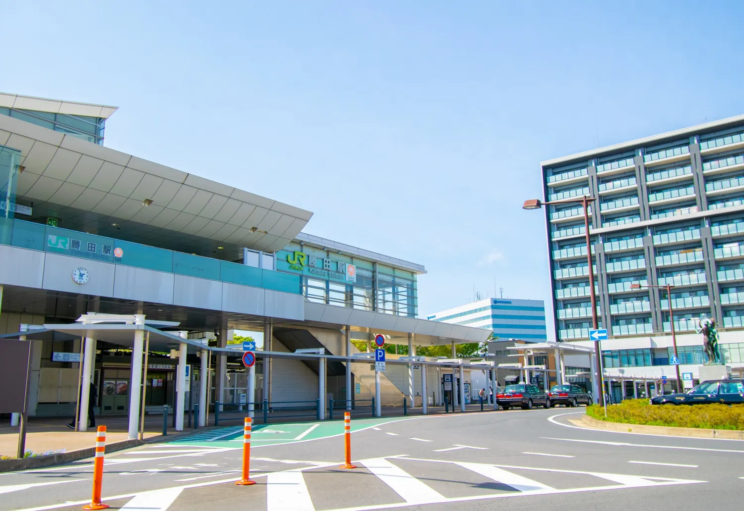 勝田駅の駅舎