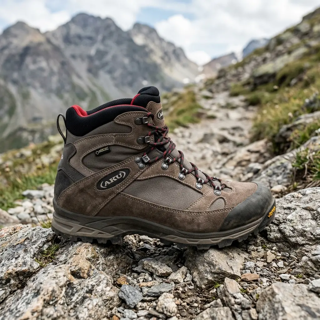 ミッドカット登山靴