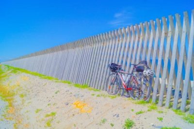 海沿いのサイクリング