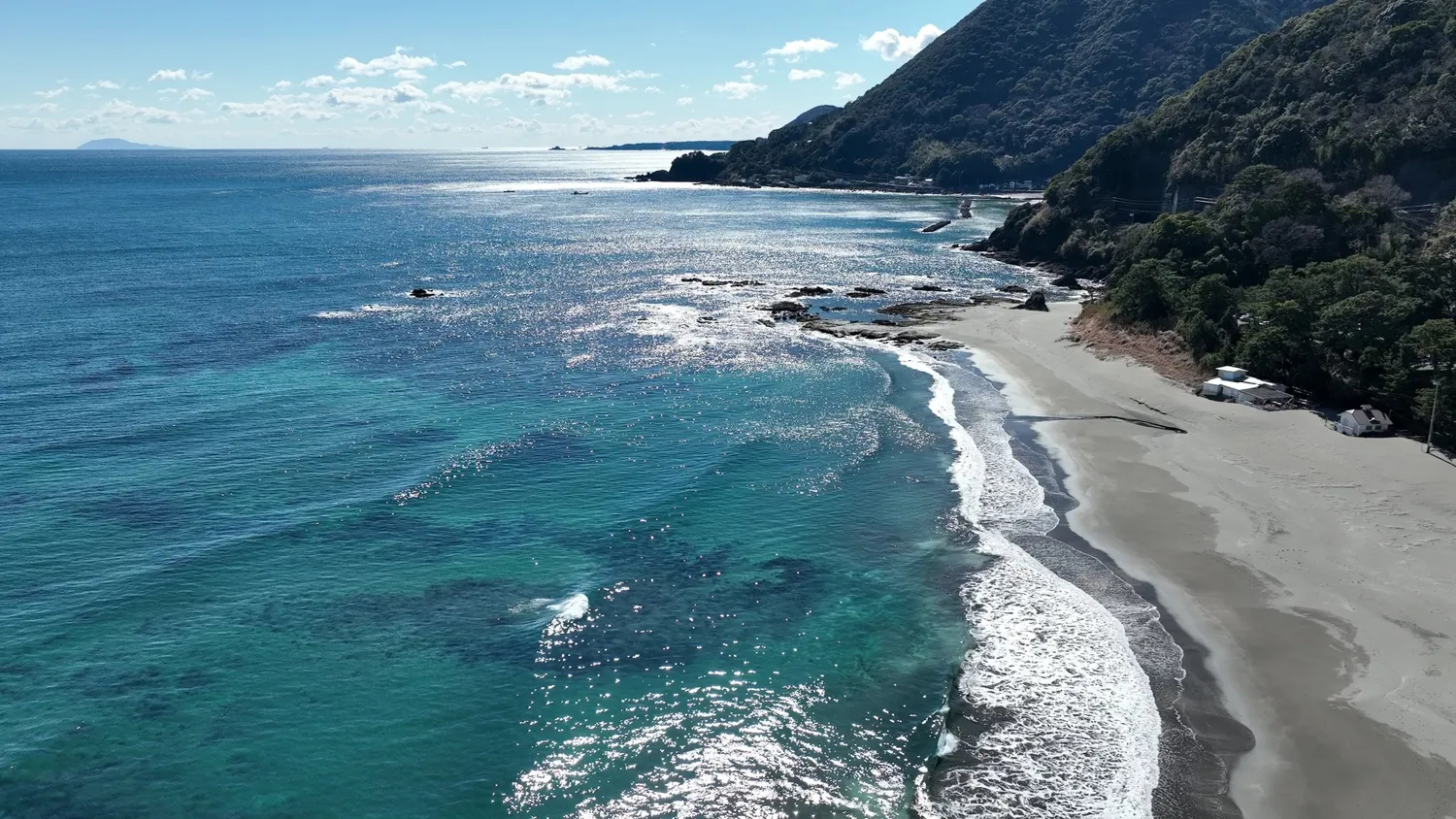 河津町の今井浜海岸