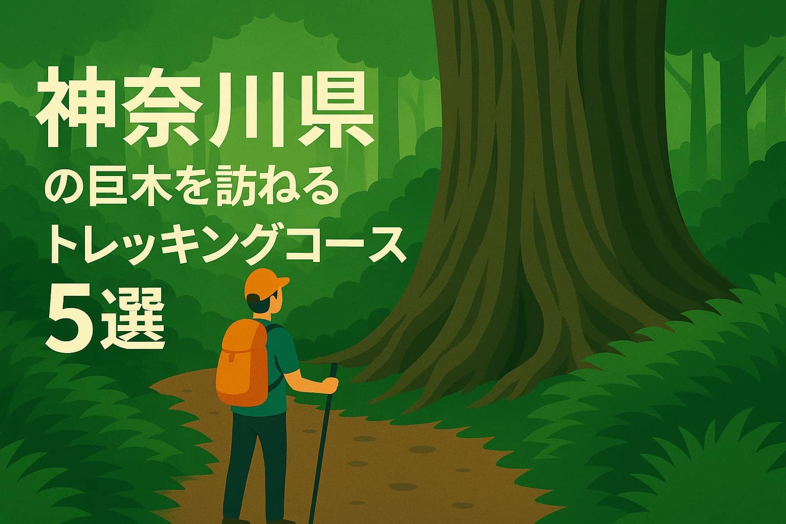 神奈川県の巨木を訪ねるトレッキングコース5選