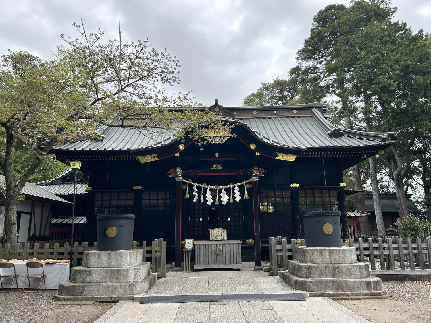 上総国一之宮玉前神社の境内