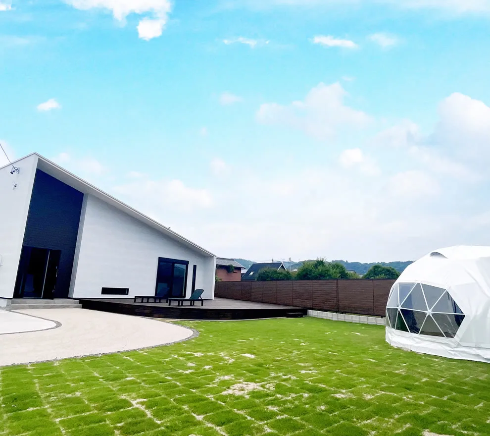 The Resort Glamping Hotel MOKAの1日1組限定貸切リゾート