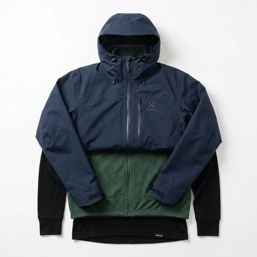 登山ウェアのレイヤリング