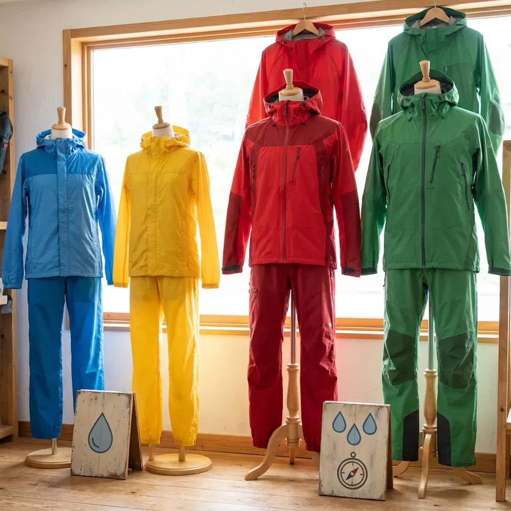 レベル別レインウェアの選び方