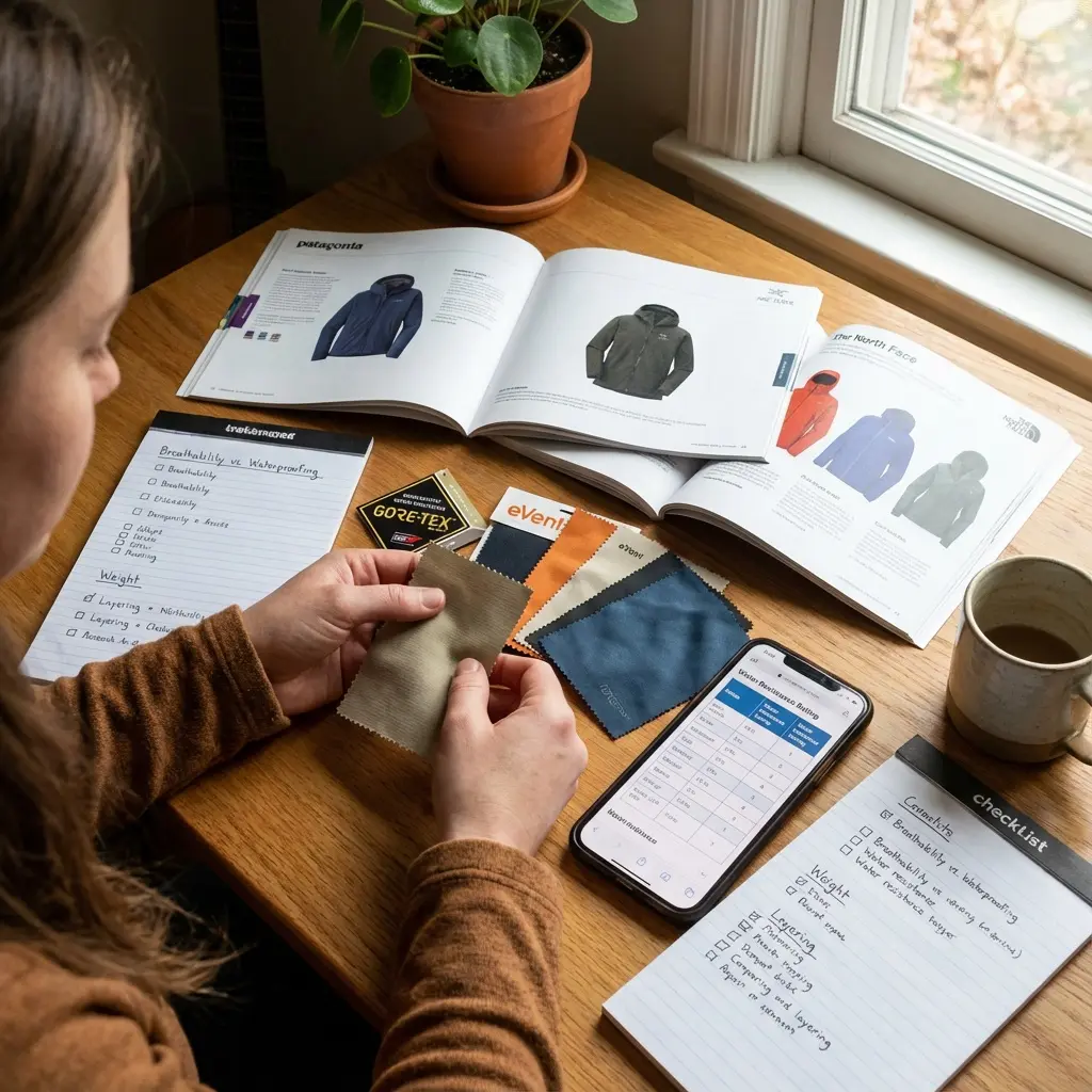 レインウェア選びの失敗例