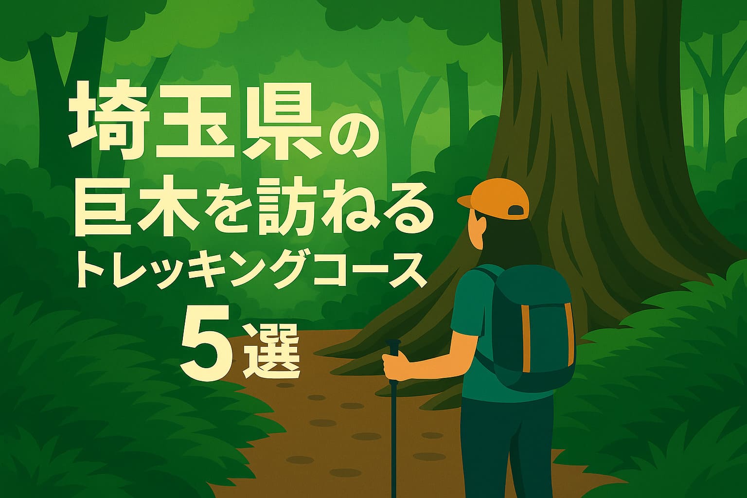 埼玉県の巨木を訪ねるトレッキングコース5選