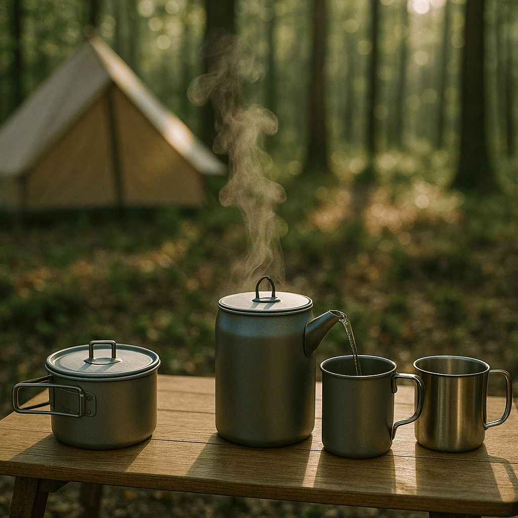 ソロキャンプ用クッカーセットおすすめ5選！素材（アルミ・チタン・ステンレス）別の特徴と選び方を徹底比較