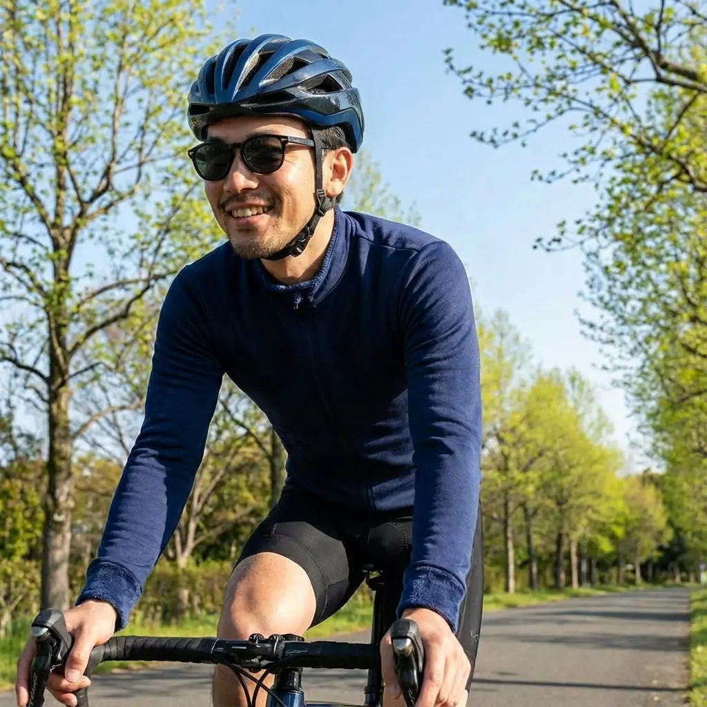 【春秋サイクリング】長袖ジャージおすすめ7選｜15℃帯対応の選び方とレイヤリング術