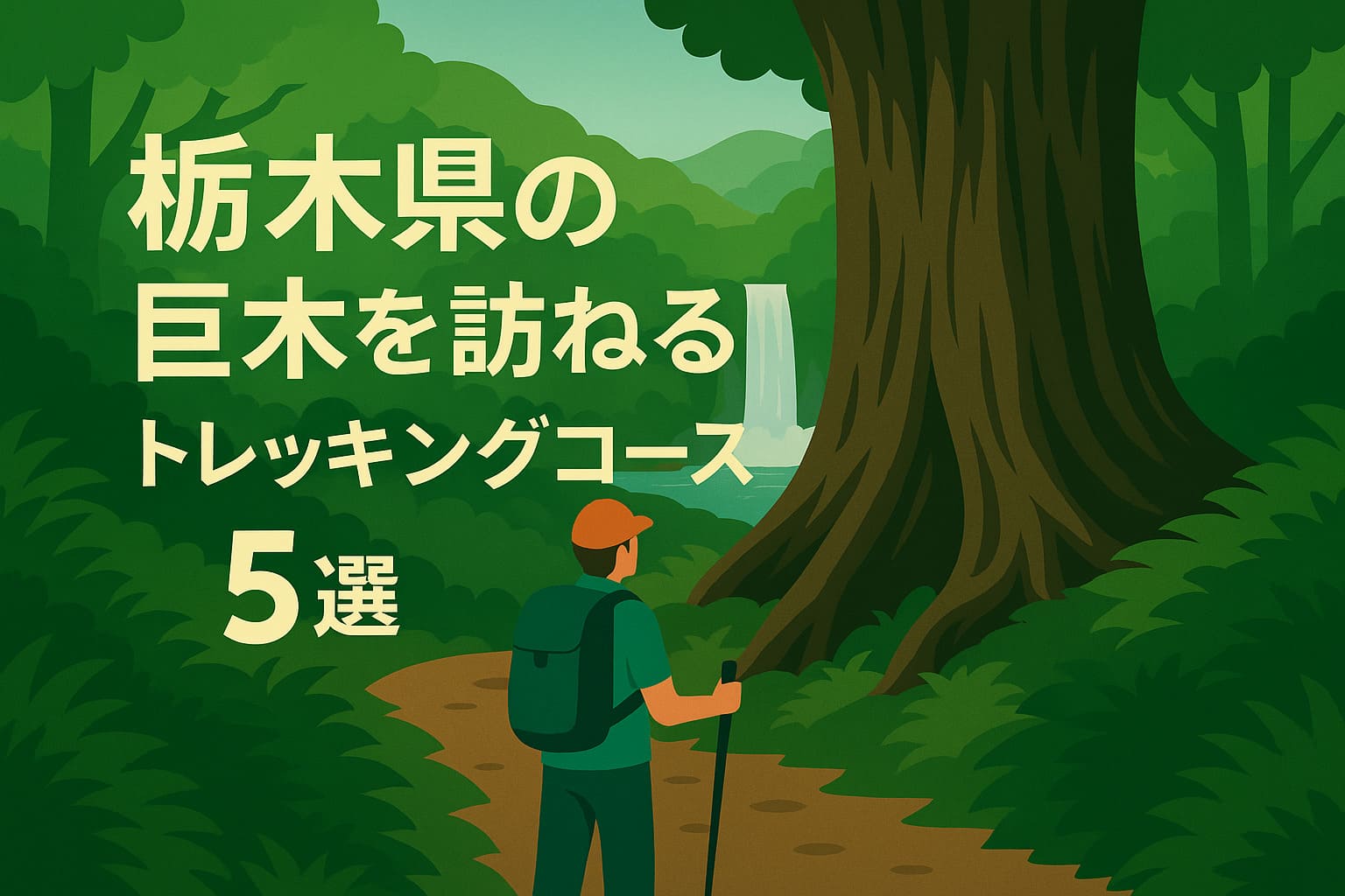 栃木県の巨木を尋ねるトレッキングコース5選
