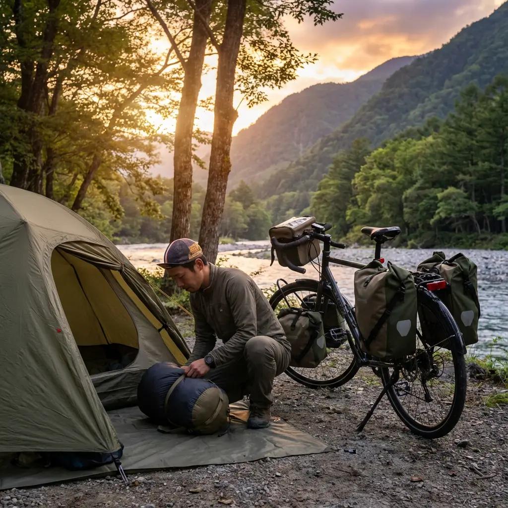 自転車ツーリング用寝袋おすすめ7選｜軽量コンパクトで選ぶ決定版