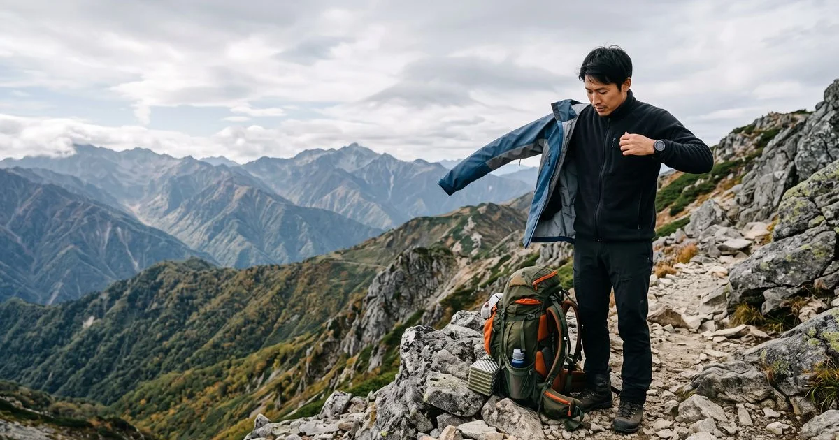 登山ウェアの選び方とレイヤリング完全ガイド｜季節別の重ね着を1ページで