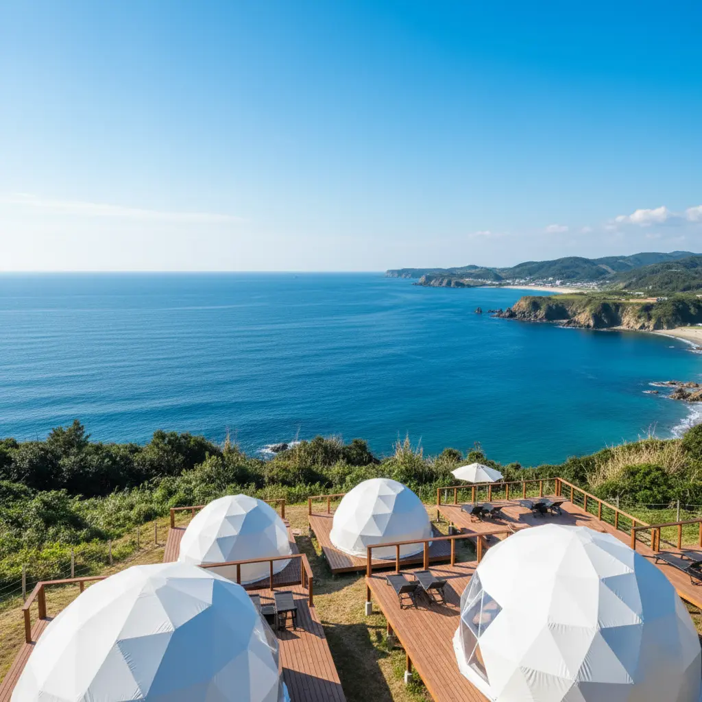 和歌山グランピングおすすめ5選！白浜エリア・海が見える絶景施設を徹底ガイド