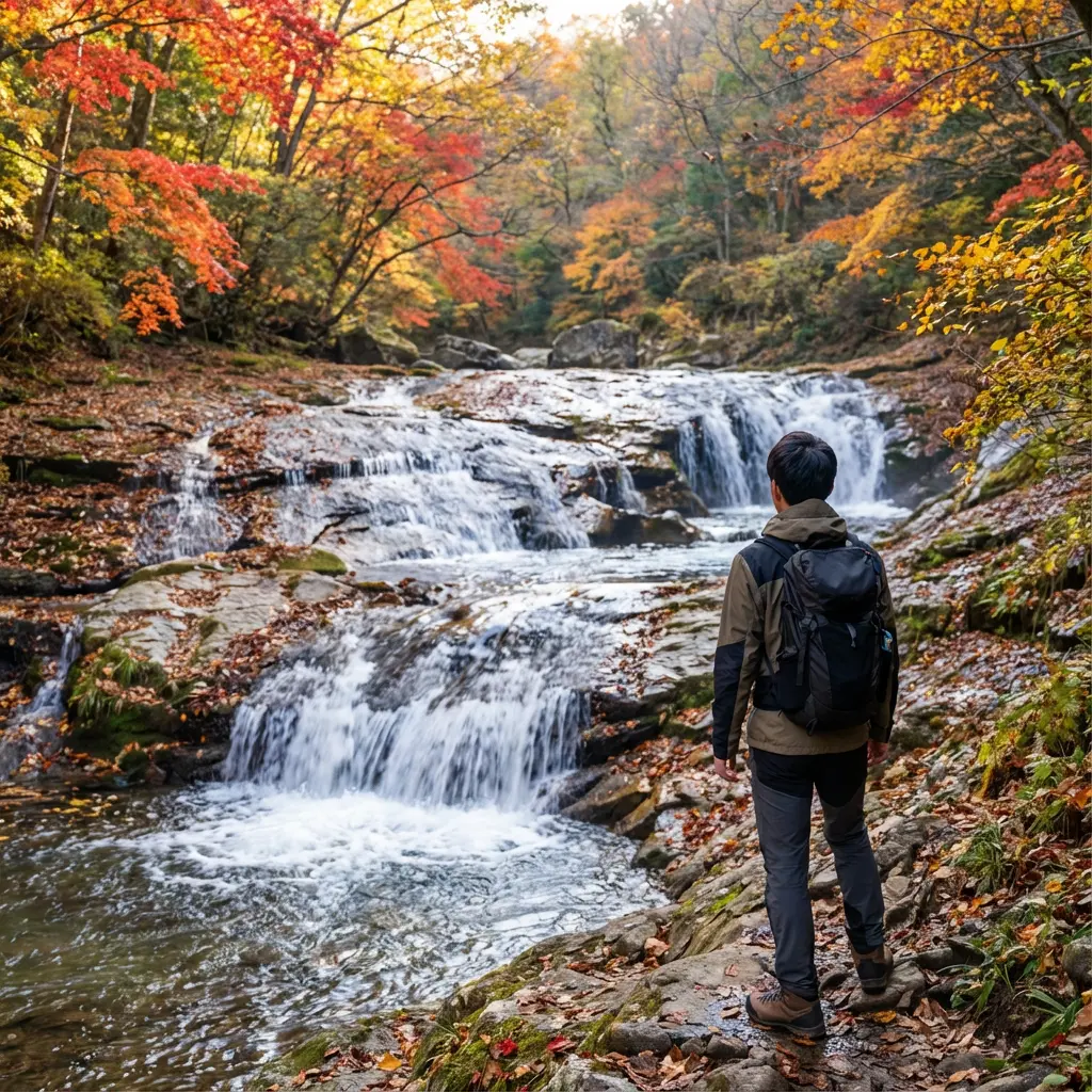 粟又の滝・千代の滝・金神の滝を巡る！房総の自然と温泉を満喫する「よくばりハイキング」